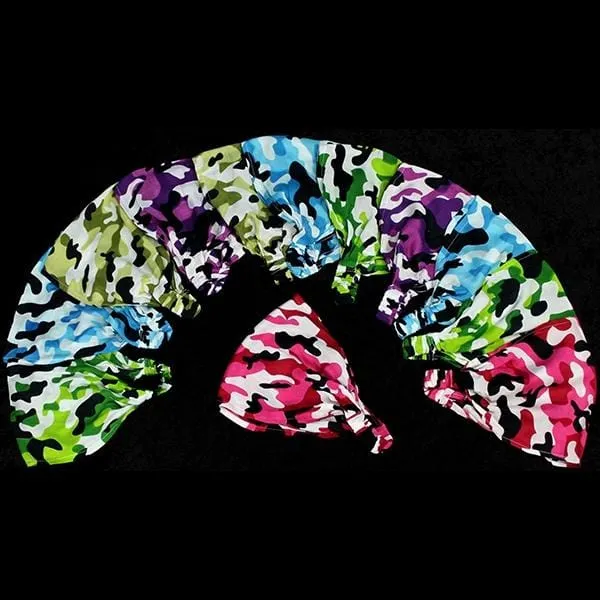 12 Camouflage Elastic Bandana-Headbands (97 cents each)