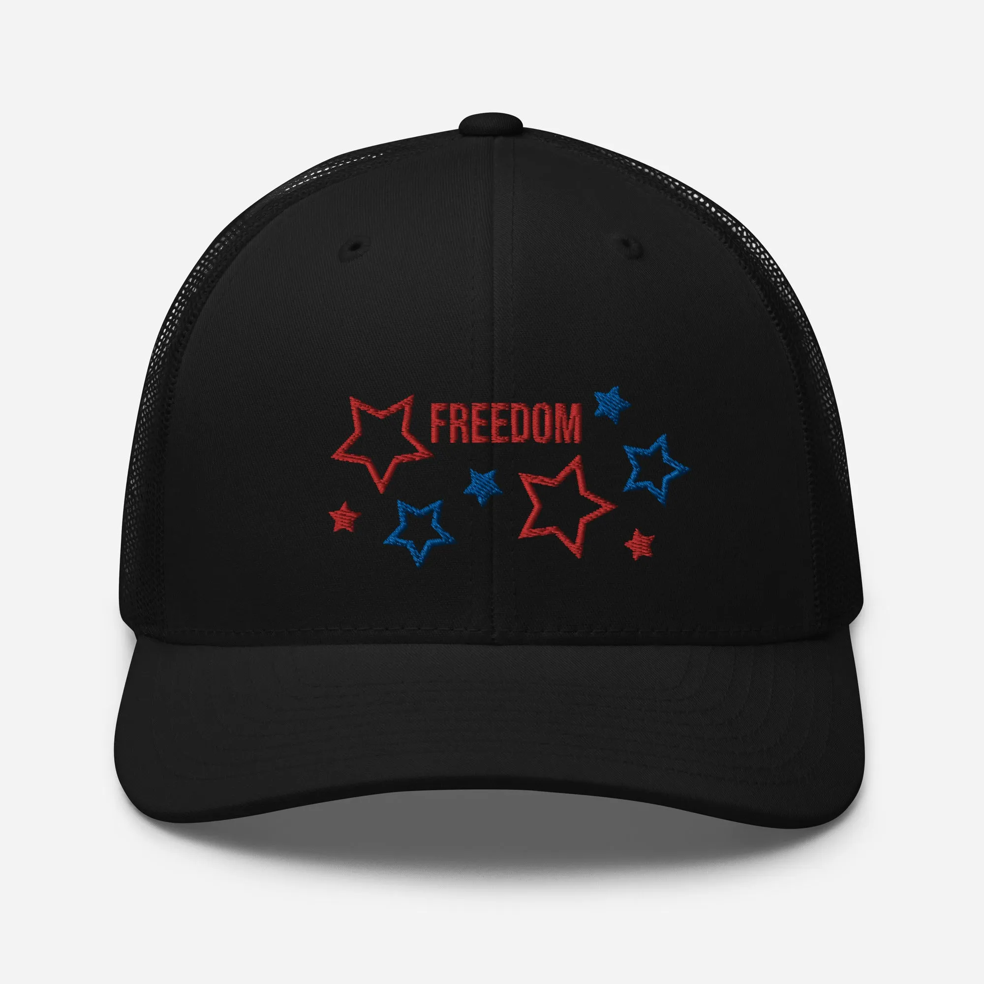 Adult Trucker Cap in Black “Freedom”