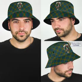 Aiton Tartan Bucket Hat with Family Crest