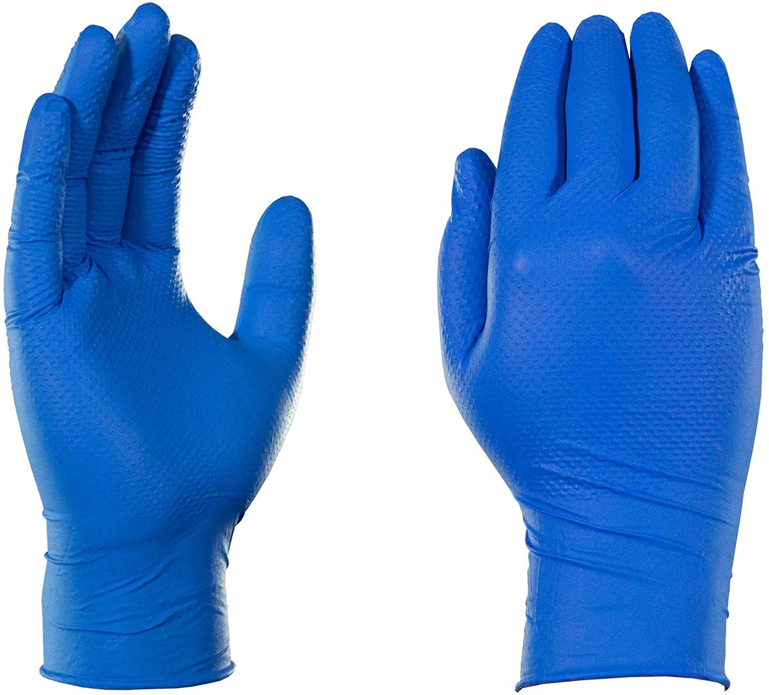 AMMEX® Gloveworks® Heavy Duty Royal Blue Nitrile Gloves