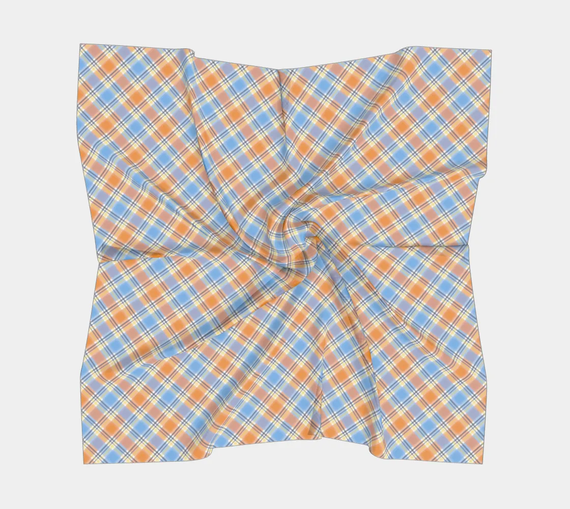 Aroace - V1 Plaid Square Scarf