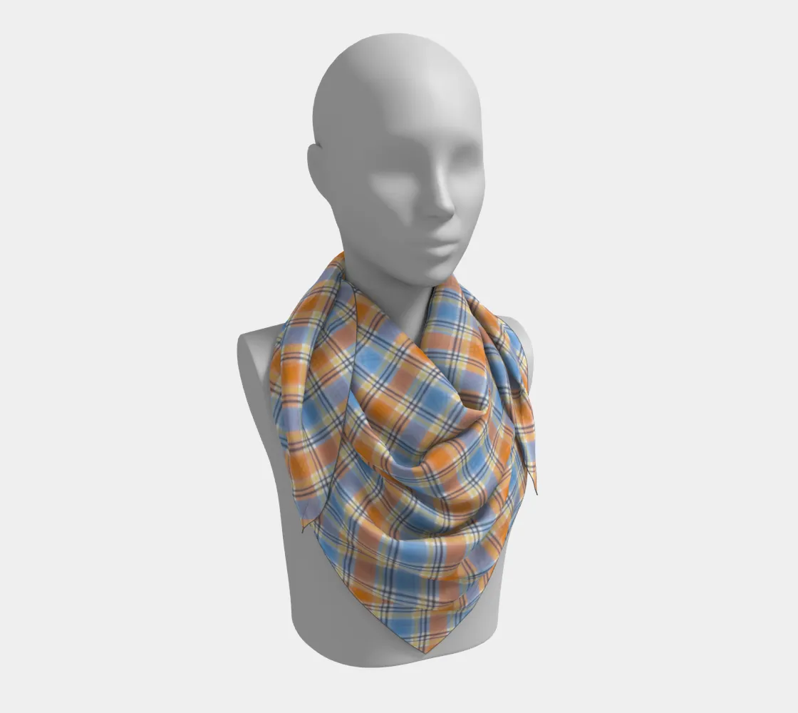 Aroace - V1 Plaid Square Scarf