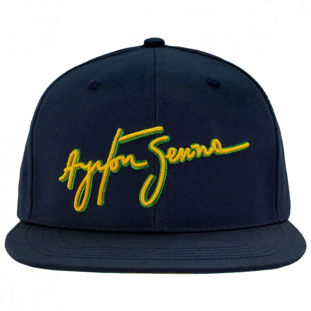 Ayrton Senna Baseball Cap, Adult, Yellow, 2018