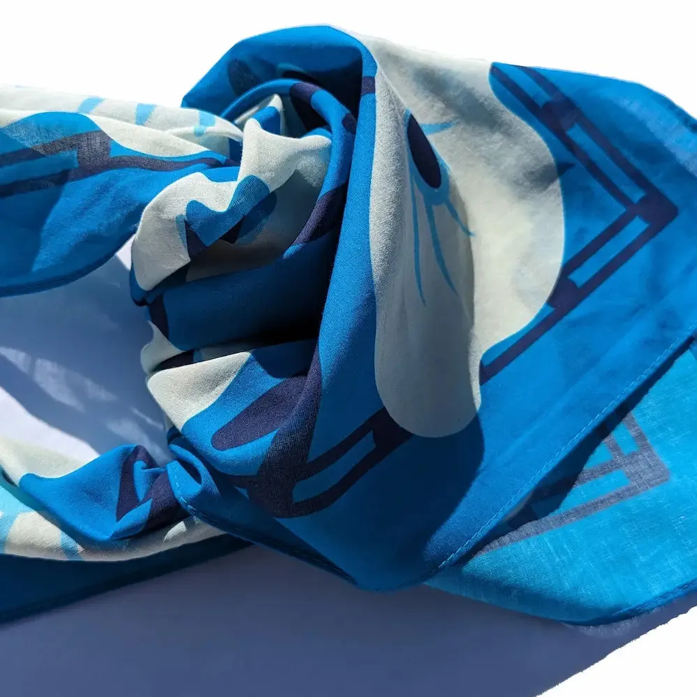 Bandana - Aziza (Blue)