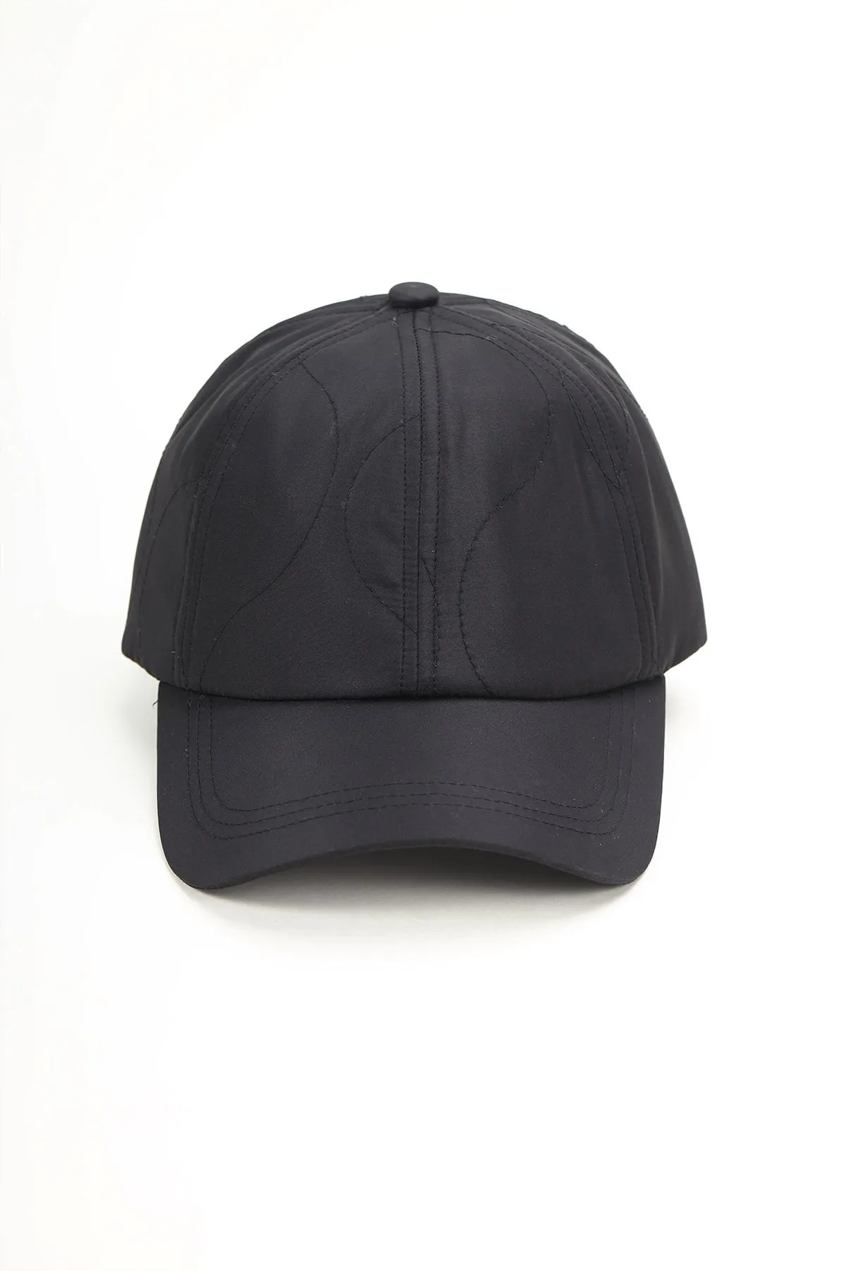 Black Nylon Baseball Cap