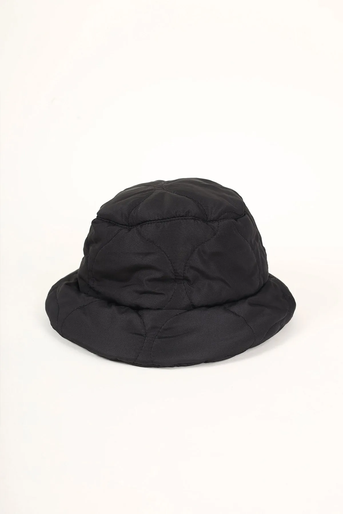 Black Nylon Bucket Hat