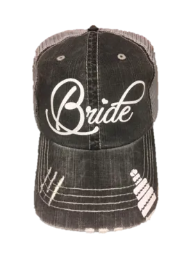 Bride with Cake Trucker Cap CFW002