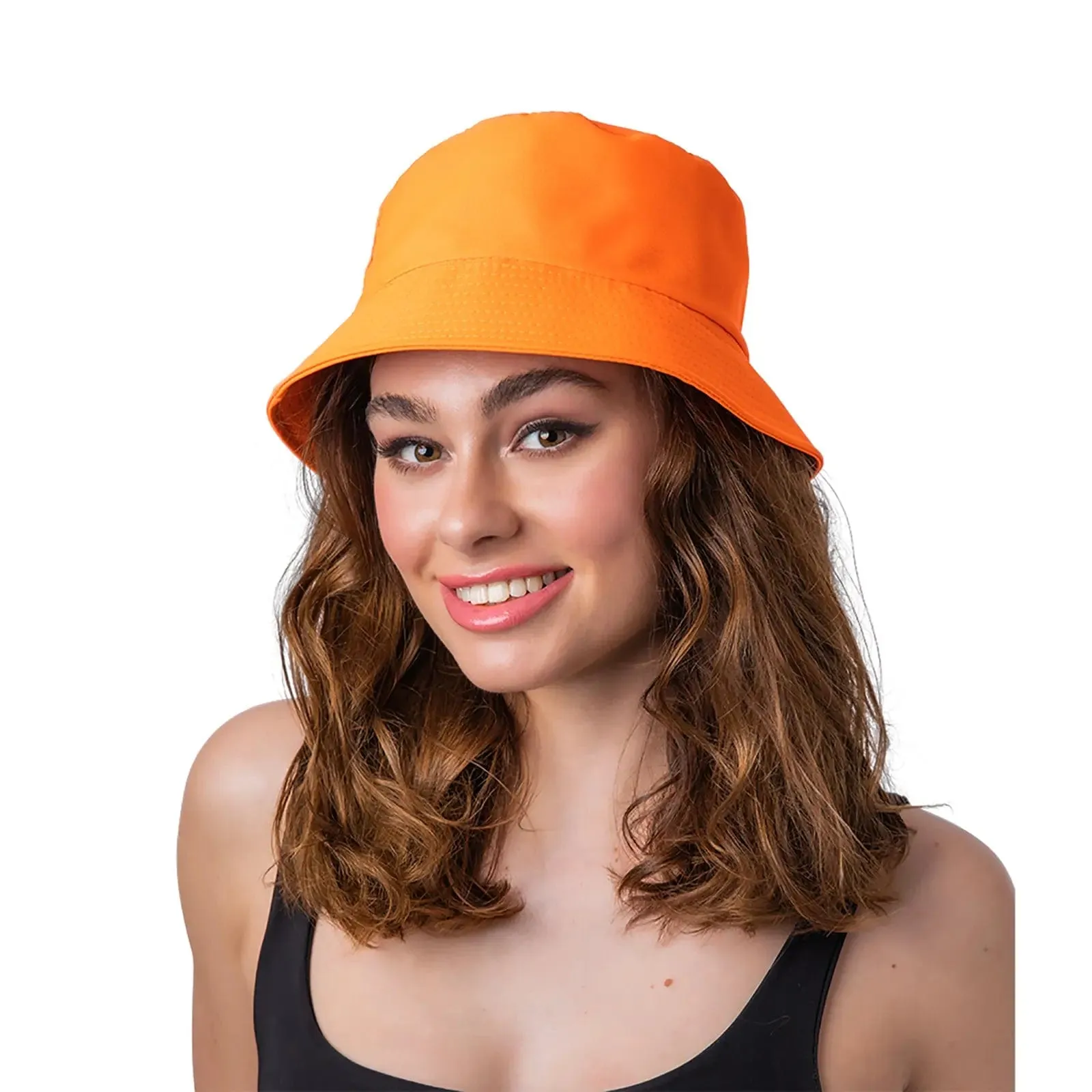 Bucket Hat 1980s Neon Colours Hen Stag Adults Fancy Dress