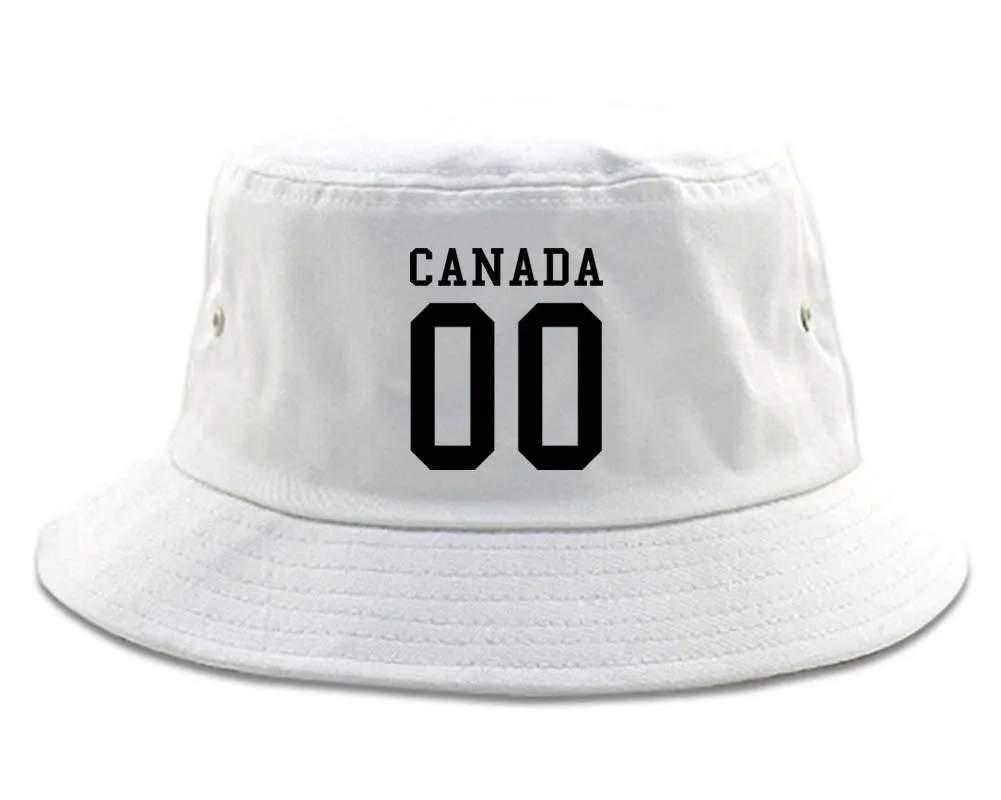 Canada Team 00 Jersey Bucket Hat