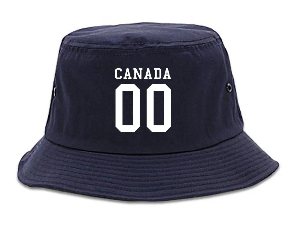 Canada Team 00 Jersey Bucket Hat