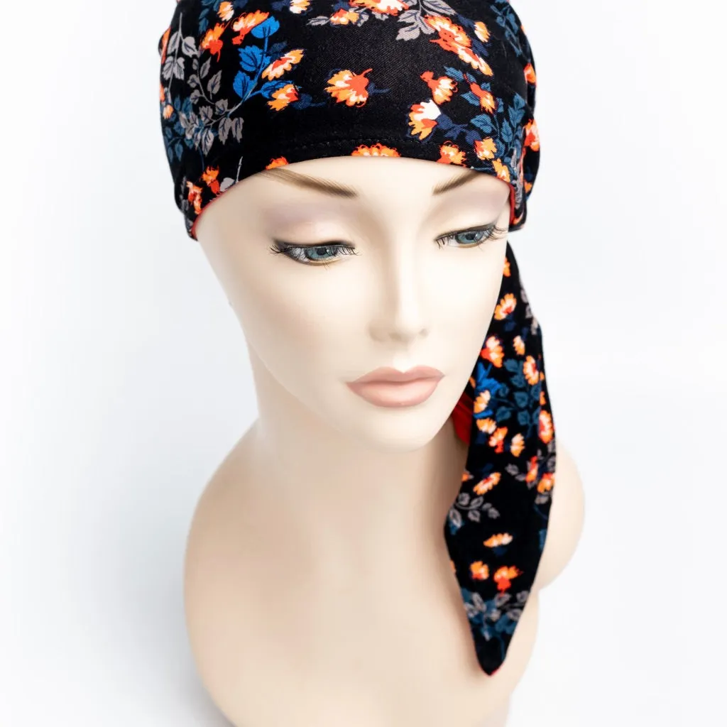 Chemo Headscarf Reversible Jane & Red