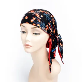 Chemo Headscarf Reversible Jane & Red