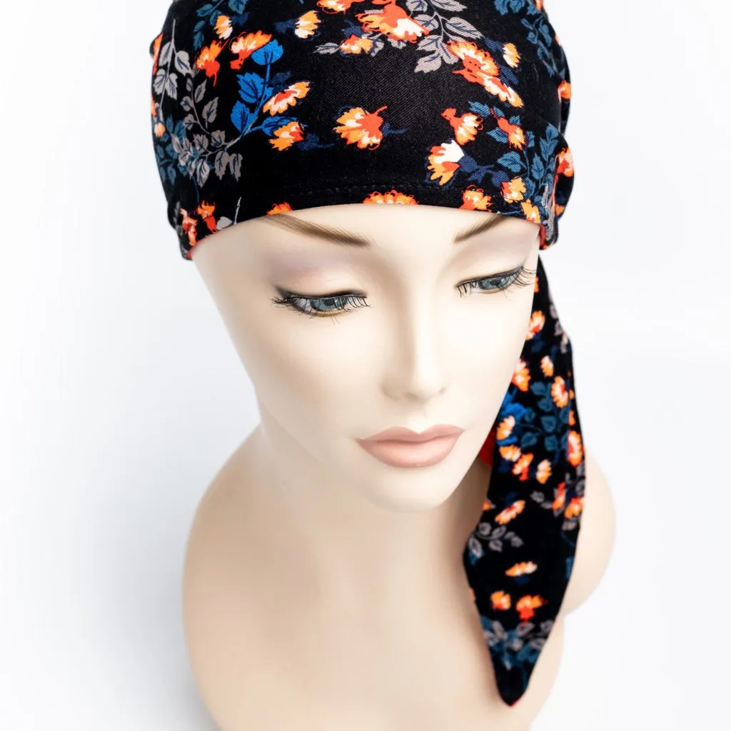 Chemo Headscarf Reversible Jane & Red