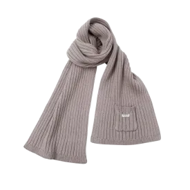 Chen Scarf | Grey Beige Melange