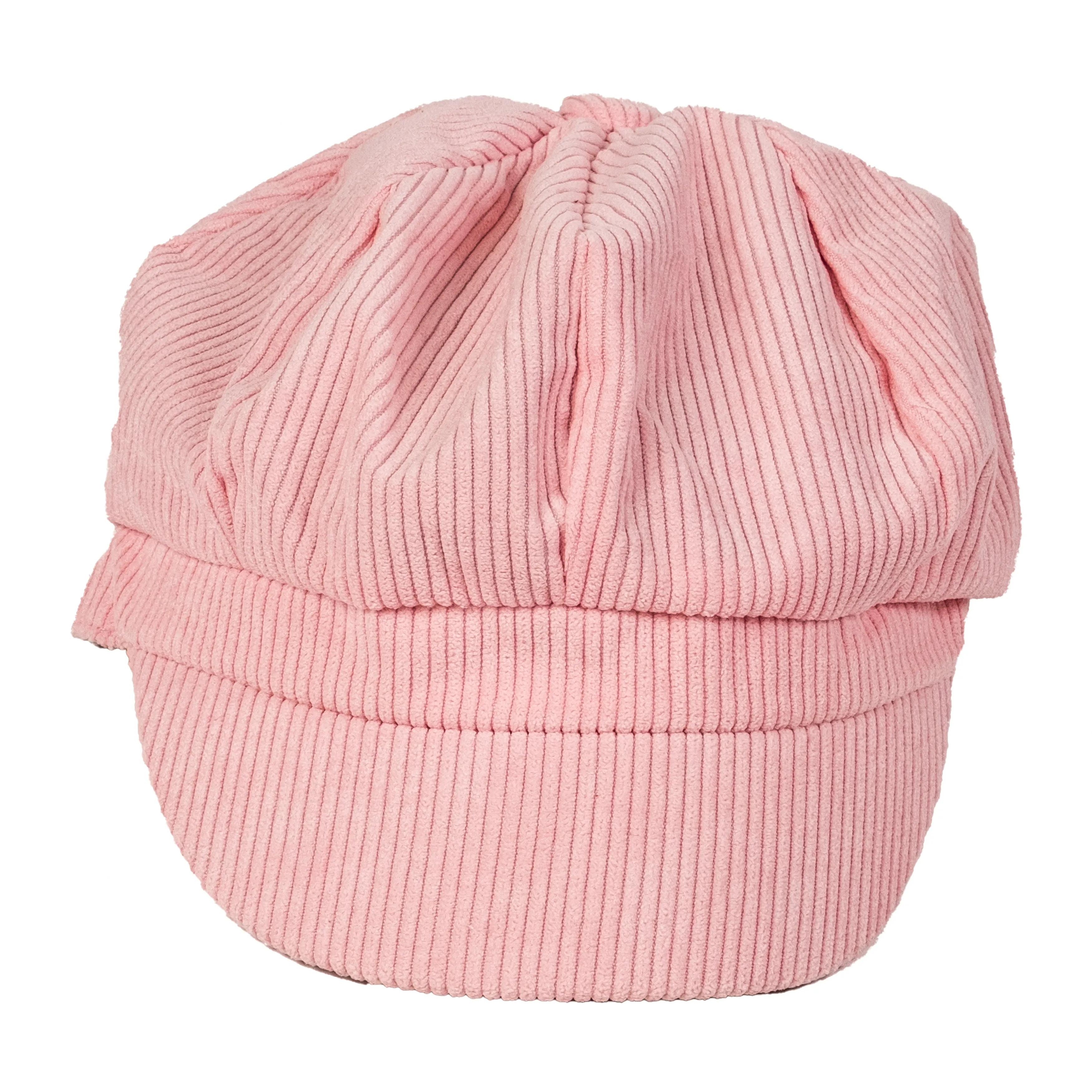 Chokore Corduroy Beret Cap (Pink)