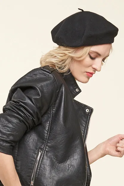 Classic Wool Basque Beret - Unisex