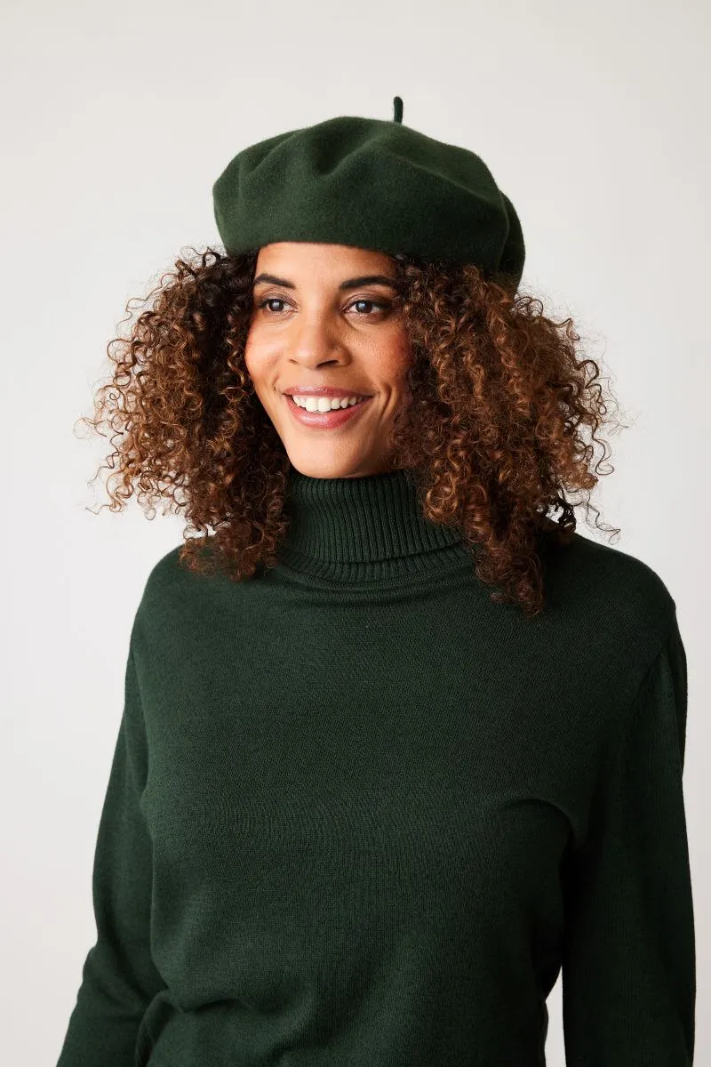 Classic Wool Basque Beret - Unisex