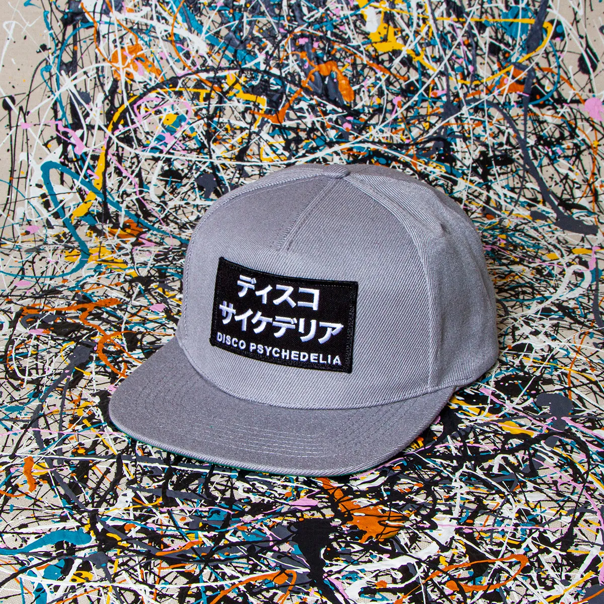 Disco Psychedelia - Snapback - Grey