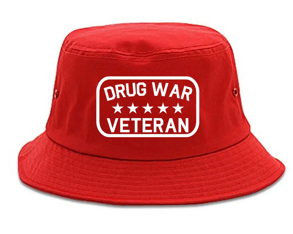 Drug War Veteran Mens Bucket Hat