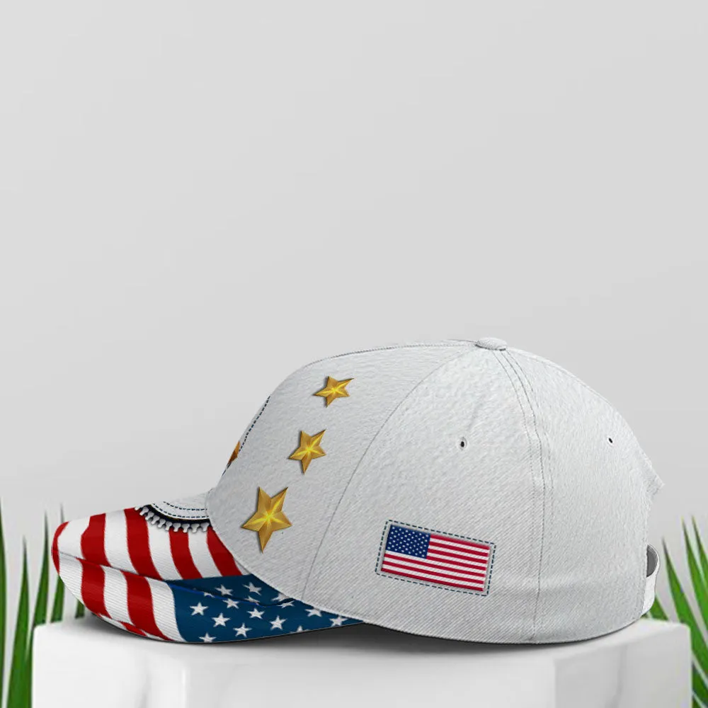 Eagle And US Flag Baseball Cap Coolspod