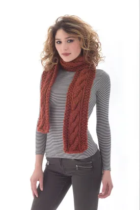 Favorite Classic Cabled Scarf Pattern (Knit)