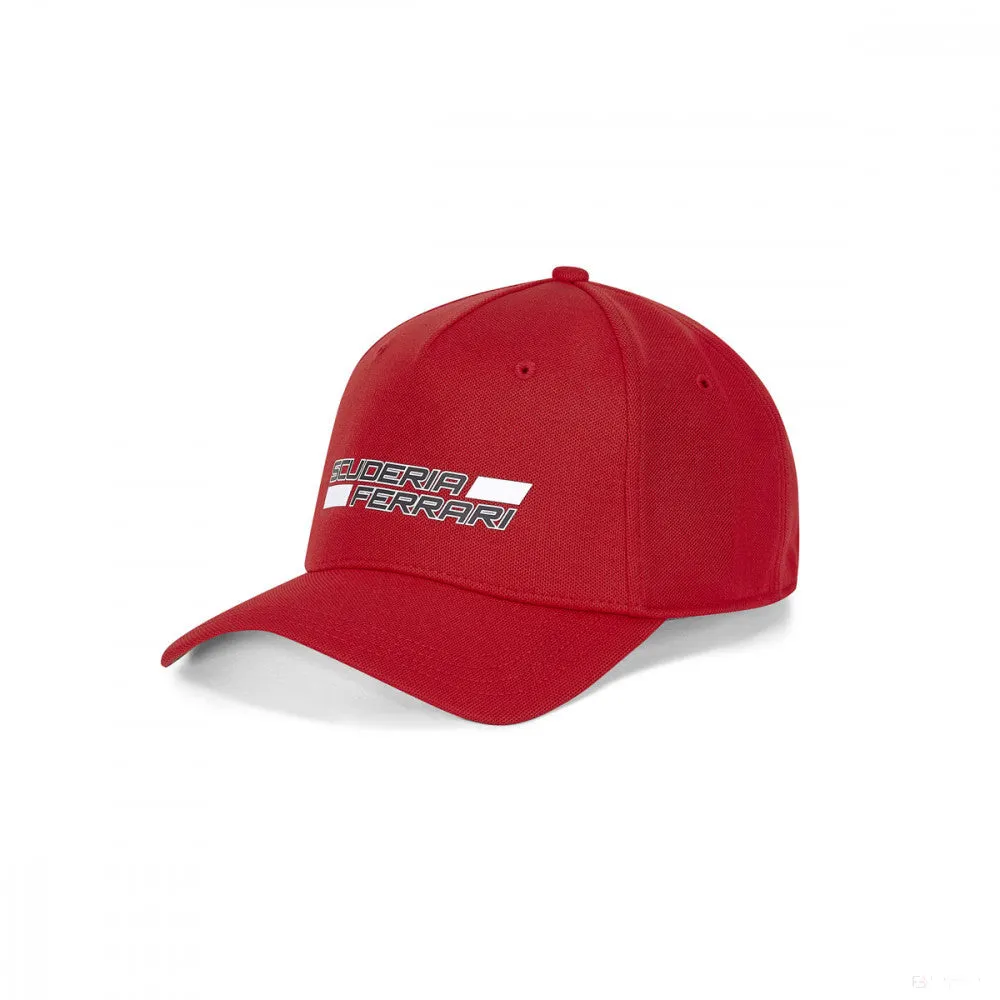 Ferrari Kids Baseball Cap, Scuderia, Red, 2020