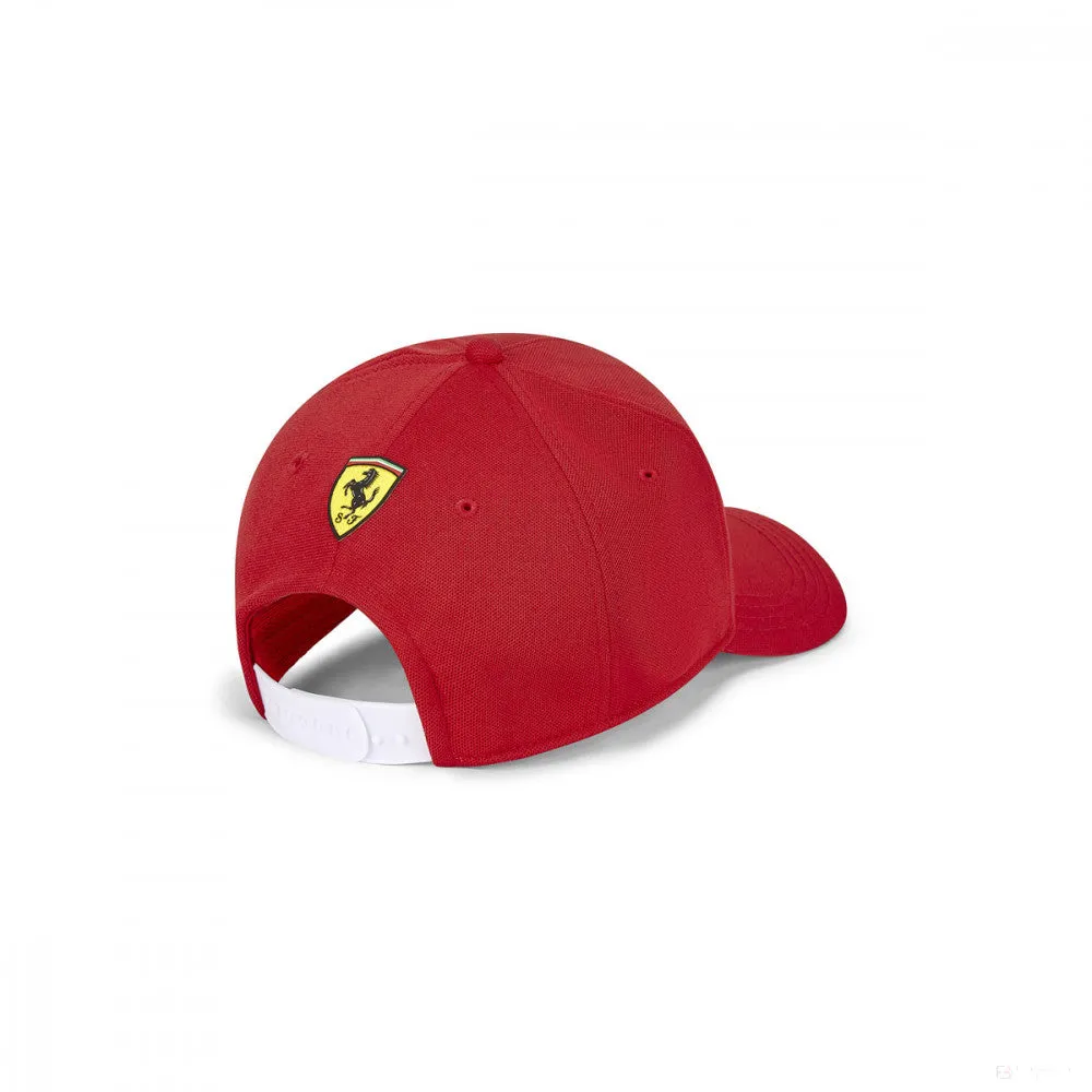 Ferrari Kids Baseball Cap, Scuderia, Red, 2020