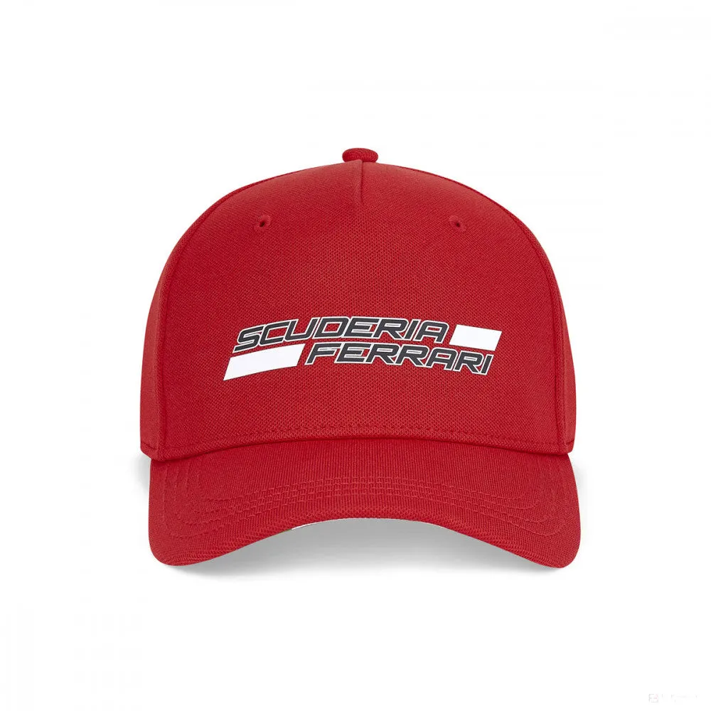 Ferrari Kids Baseball Cap, Scuderia, Red, 2020