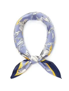 Flower Print Bandana Scarf