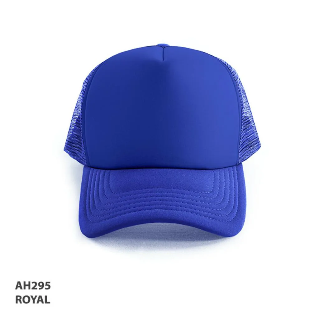 Grace Collection AH295 Polymesh Trucker Cap w/ Logo - 100 QTY