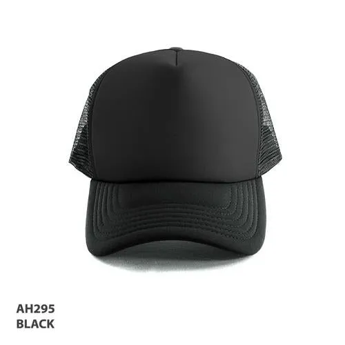 Grace Collection AH295 Polymesh Trucker Cap w/ Logo - 100 QTY