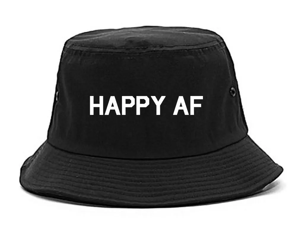 Happy AF Mens Bucket Hat