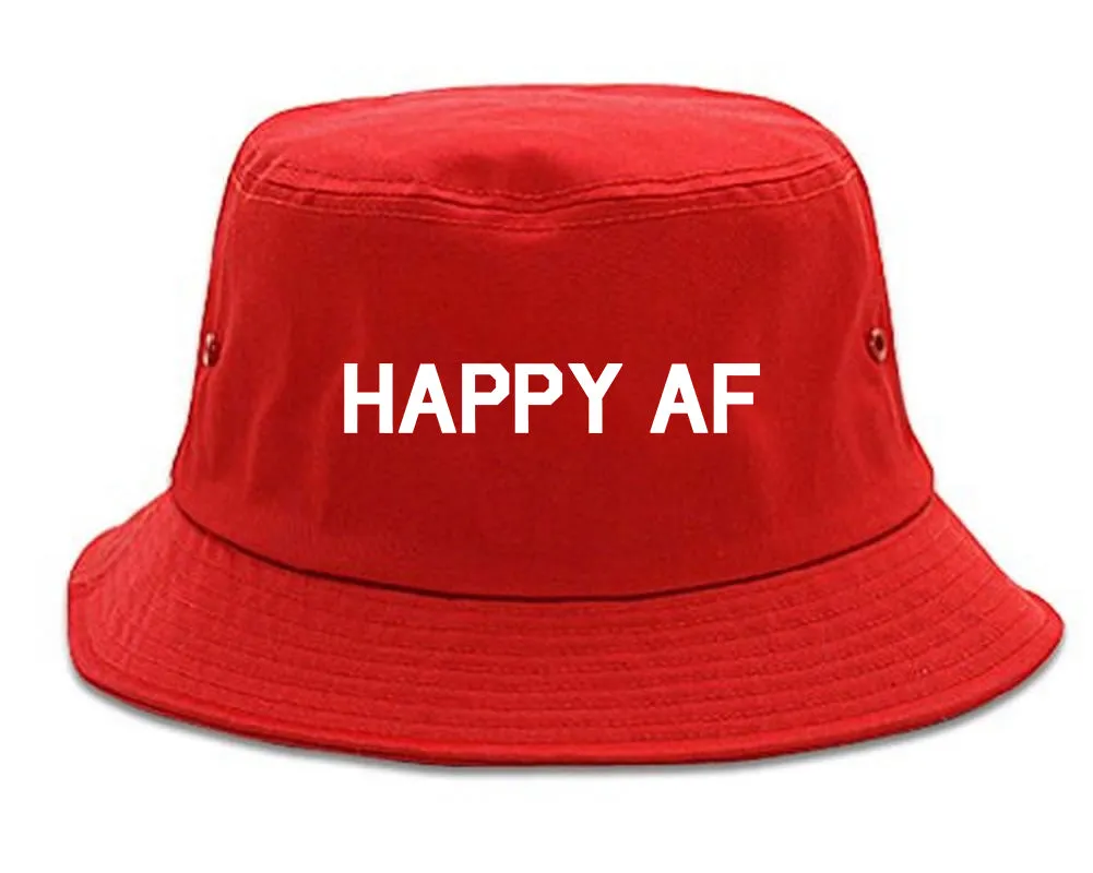 Happy AF Mens Bucket Hat