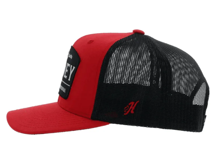 Hooey "Trip" Red Trucker Snapback Hat 2308T-RDBK