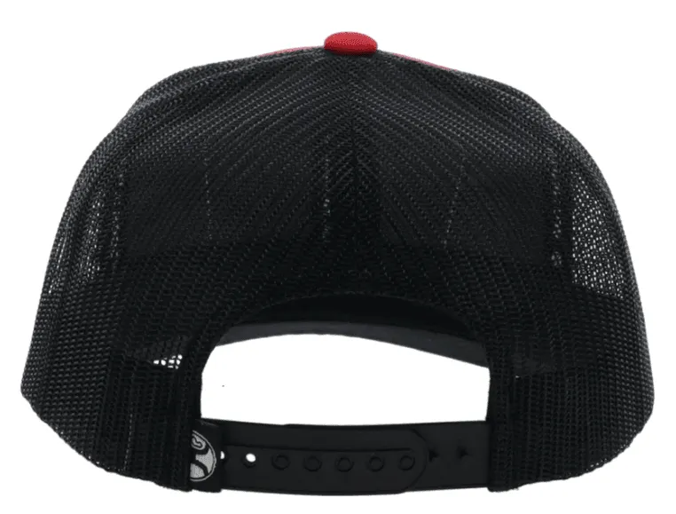 Hooey "Trip" Red Trucker Snapback Hat 2308T-RDBK