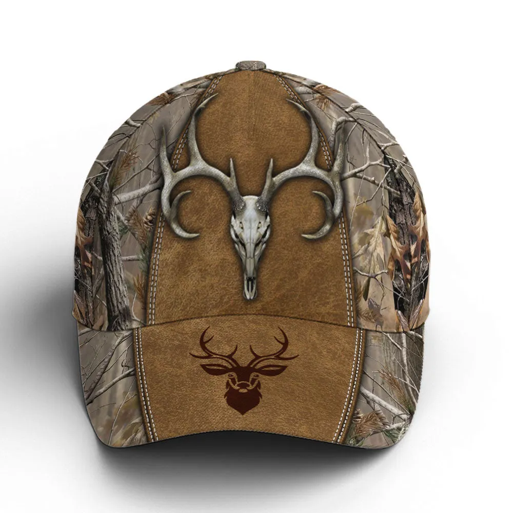 Hunting Camouflage Multicolor Deer Logo Baseball Cap Coolspod