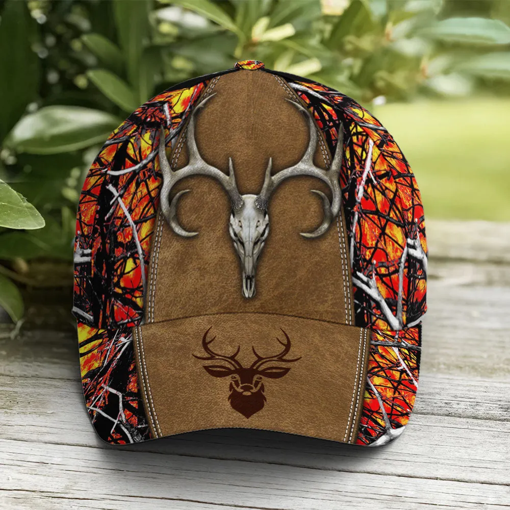 Hunting Camouflage Multicolor Deer Logo Baseball Cap Coolspod