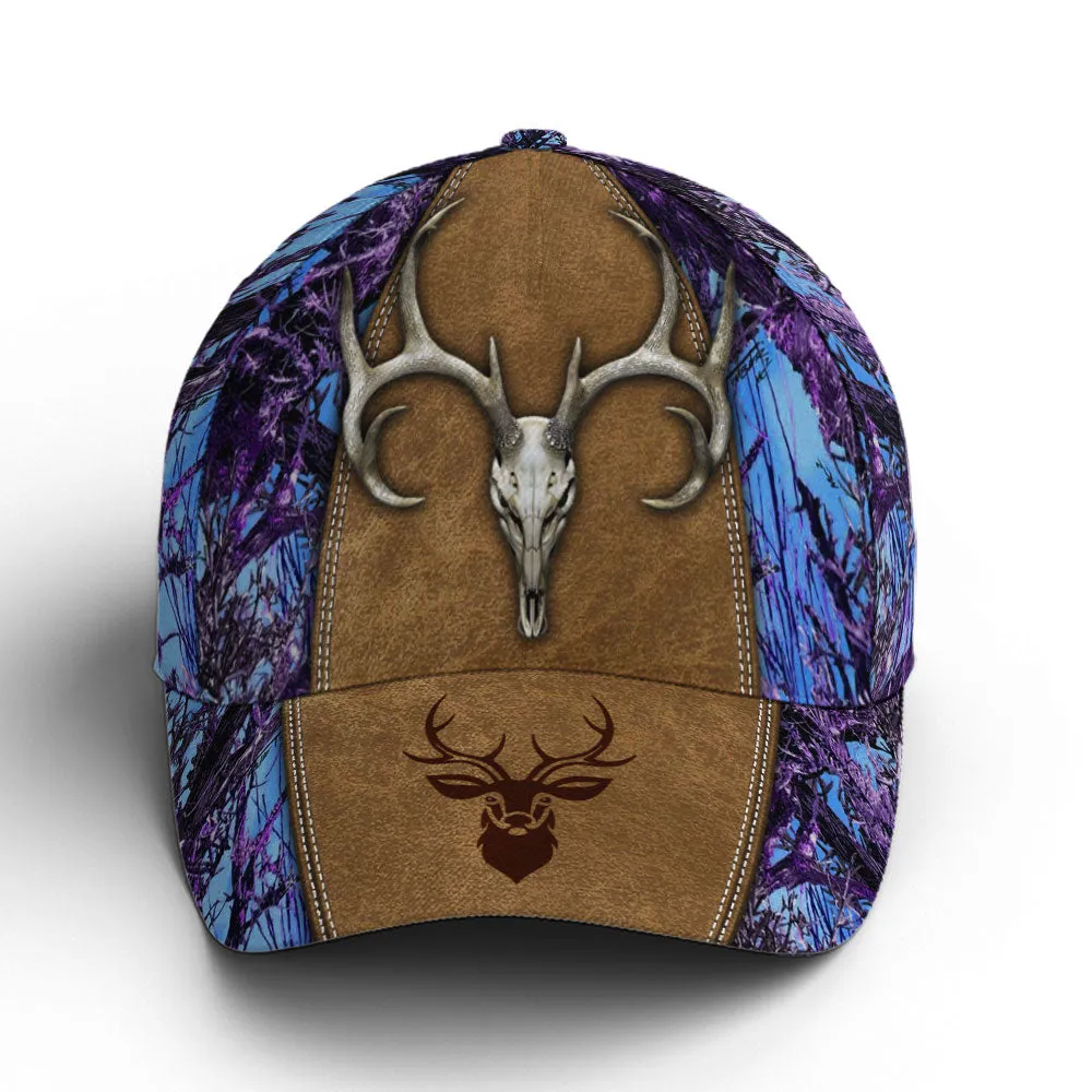 Hunting Camouflage Multicolor Deer Logo Baseball Cap Coolspod