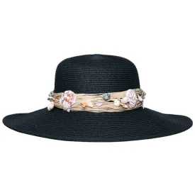 Karen Keith - Designer Resort Sea Shell Sun Hat