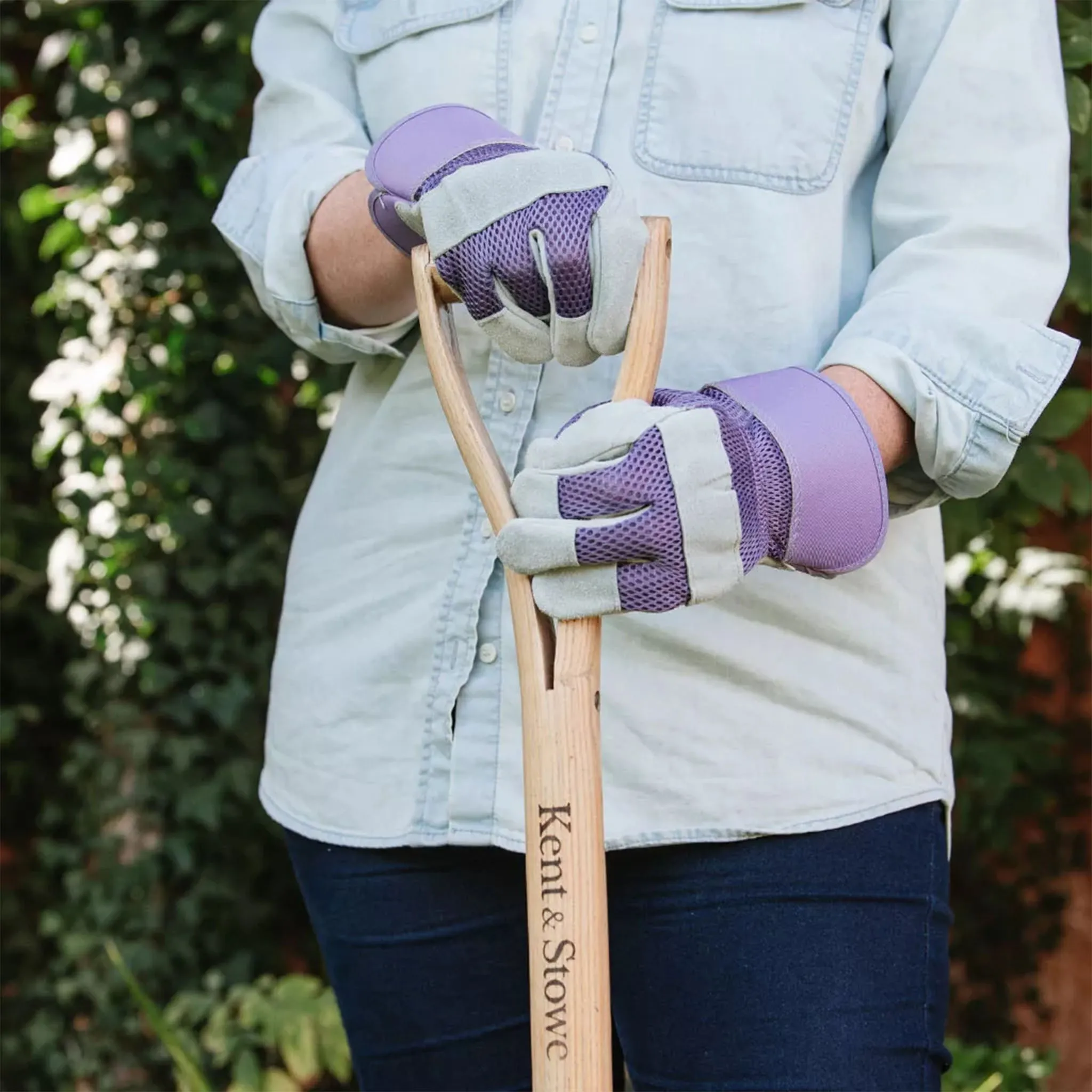 Kent & Stowe Ladies Purple Rigger Gloves