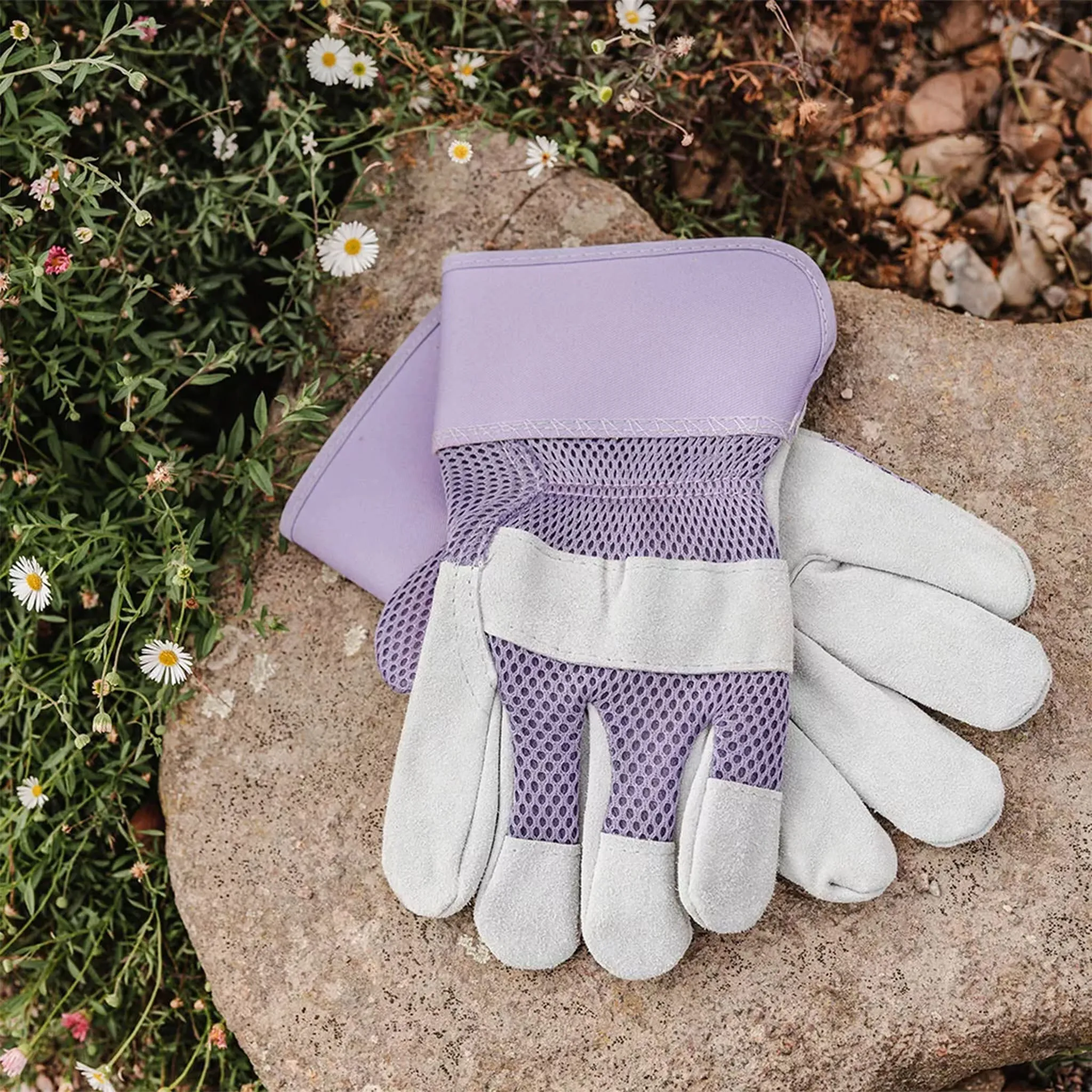 Kent & Stowe Ladies Purple Rigger Gloves