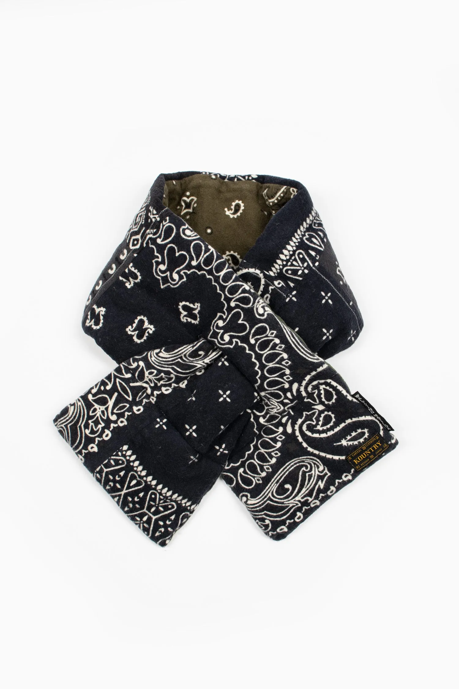 Kesa Reversible Scarf Khaki/Black