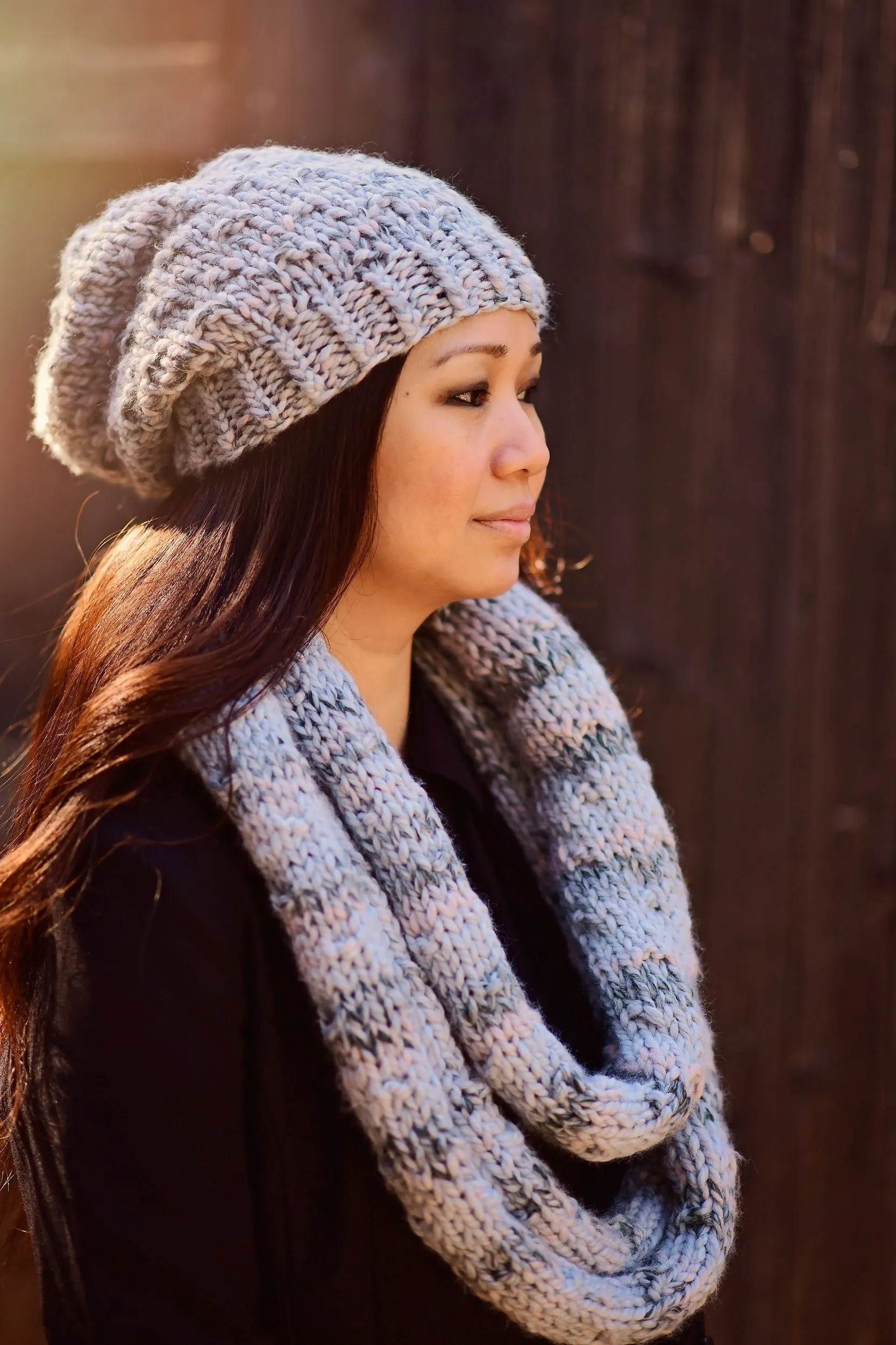 Knit Kit - Arctic Slouch Beanie and Scarf