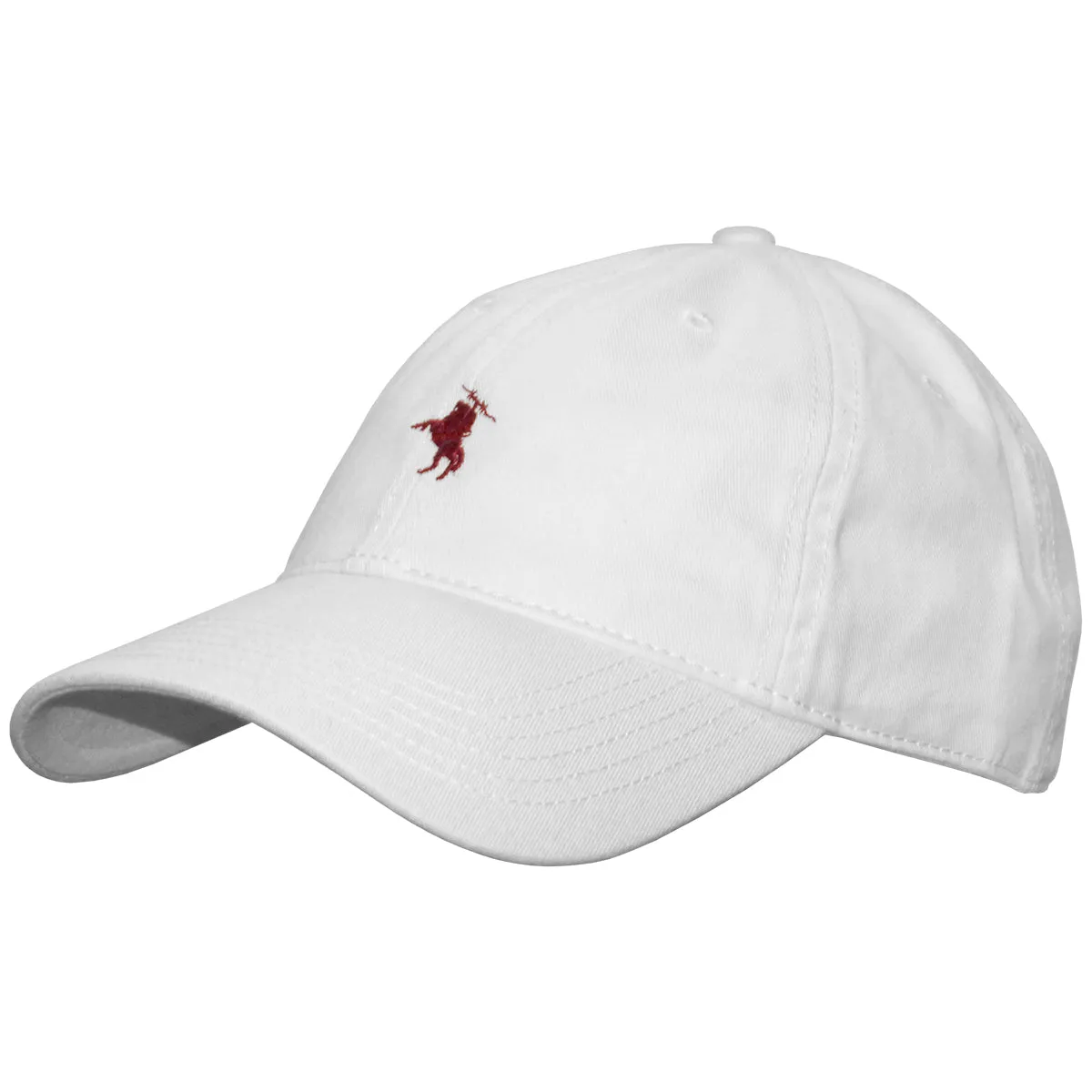 Legacy Unconquered Silhouette Adjustable Twill Cap - White