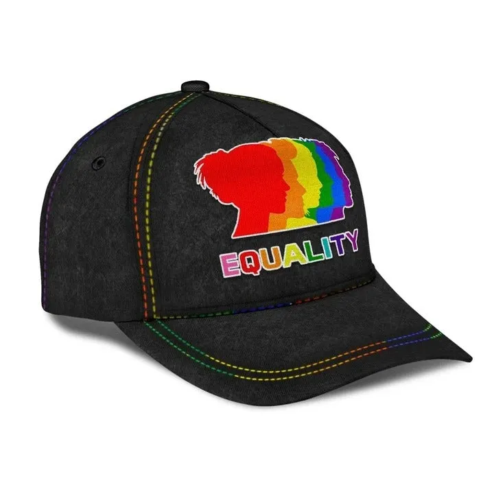 LGBT Baseball Cap, Lgbt National Equality Classic Printing Baseball Cap Hat, Pride Cap