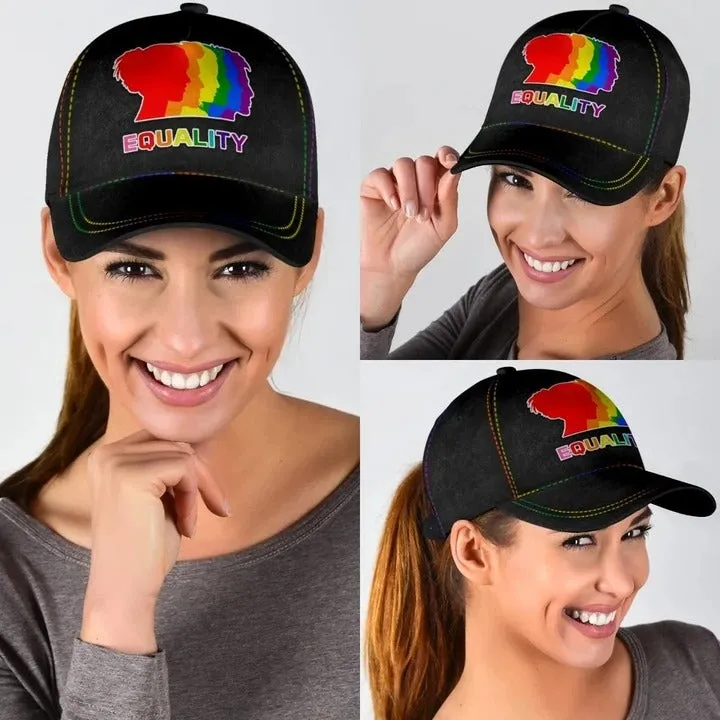 LGBT Baseball Cap, Lgbt National Equality Classic Printing Baseball Cap Hat, Pride Cap