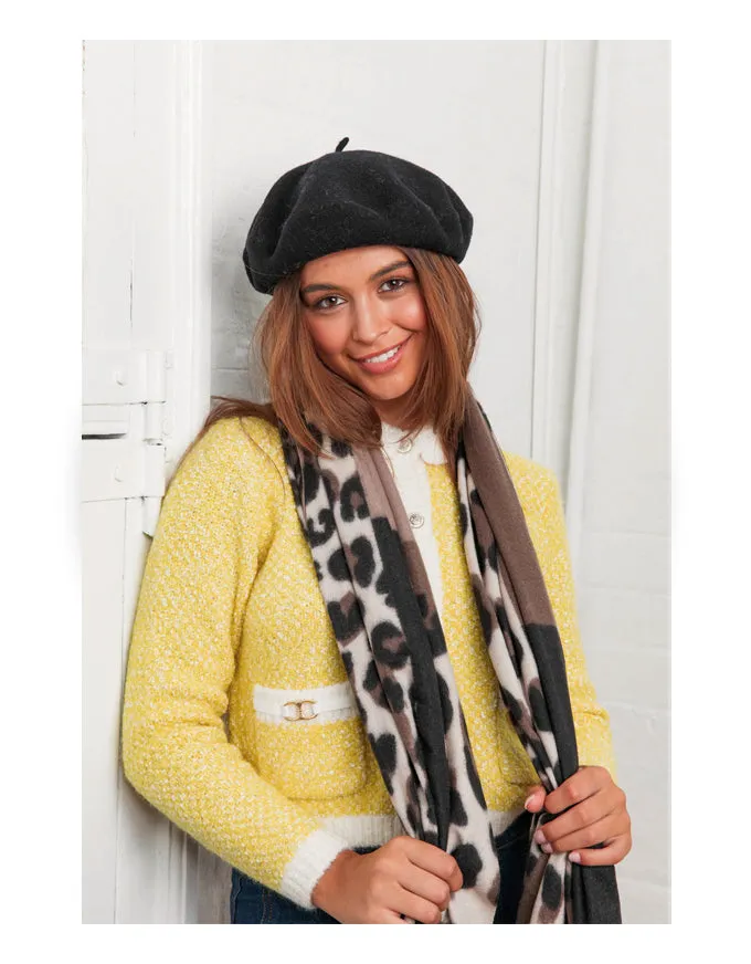 Lisa Beret Black