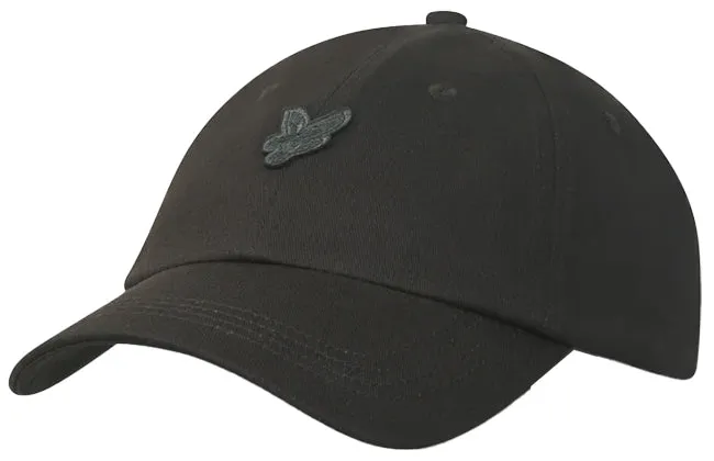 Lyle and Scott Accessories Tonal Eagle Baseball Cap Gunmetal