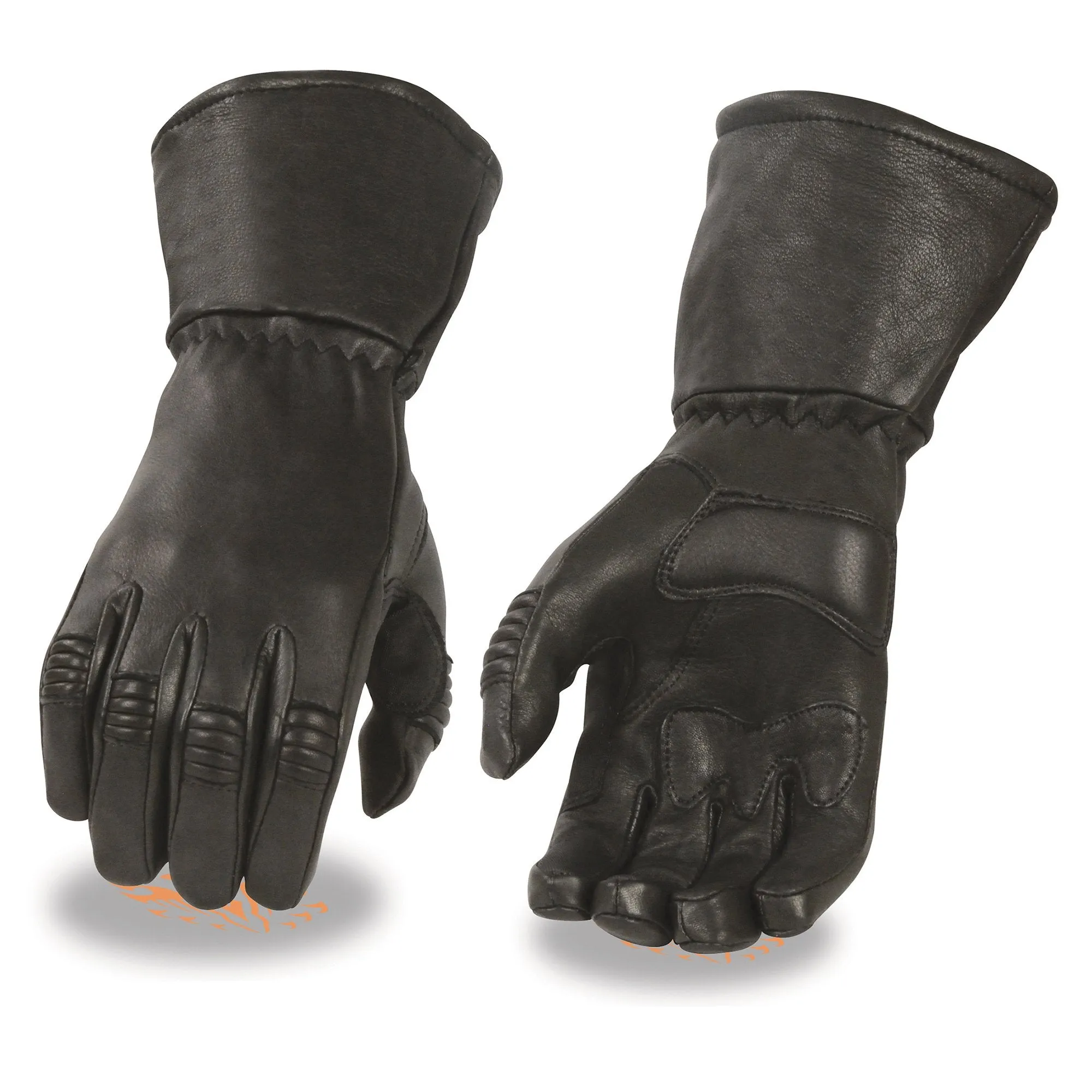 Milwaukee Leather G039 Men’s Deerskin Leather Thermal Lined Gauntlet Gloves