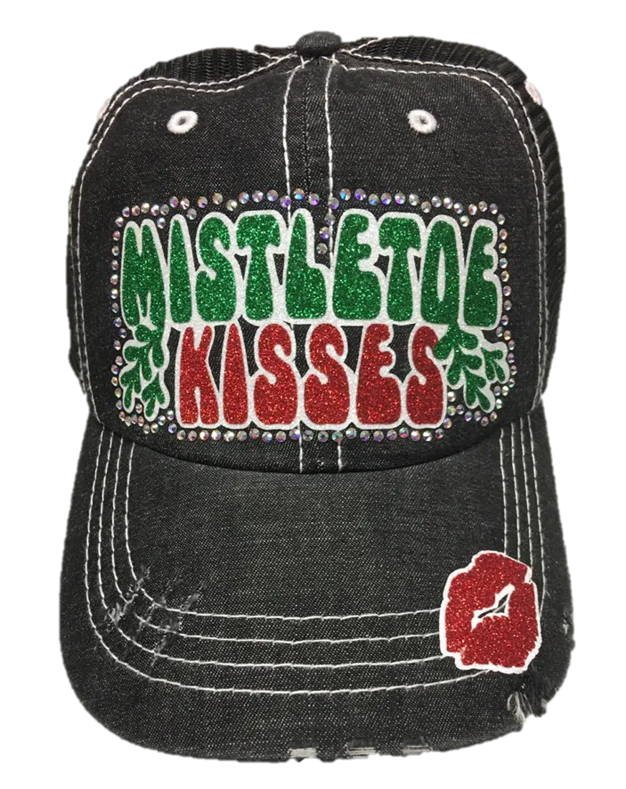 Mistletoe Kisses Trucker Cap CHV013